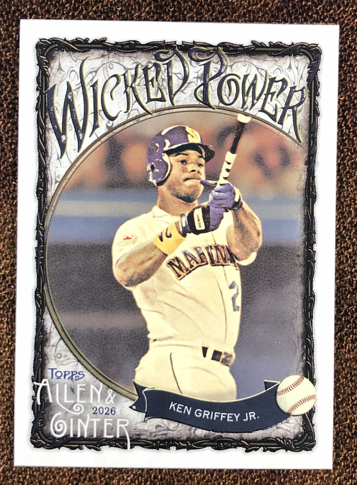 Ken Griffey Jr. - 2026 Topps Allen & Ginter - Wicked Power Insert - Mariners