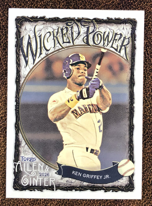 Ken Griffey Jr. - 2026 Topps Allen & Ginter - Wicked Power Insert - Mariners
