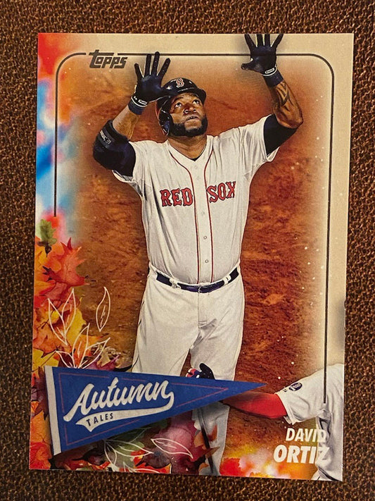 David Ortiz - 2024 Topps Update - Autumn Tales - Red Sox