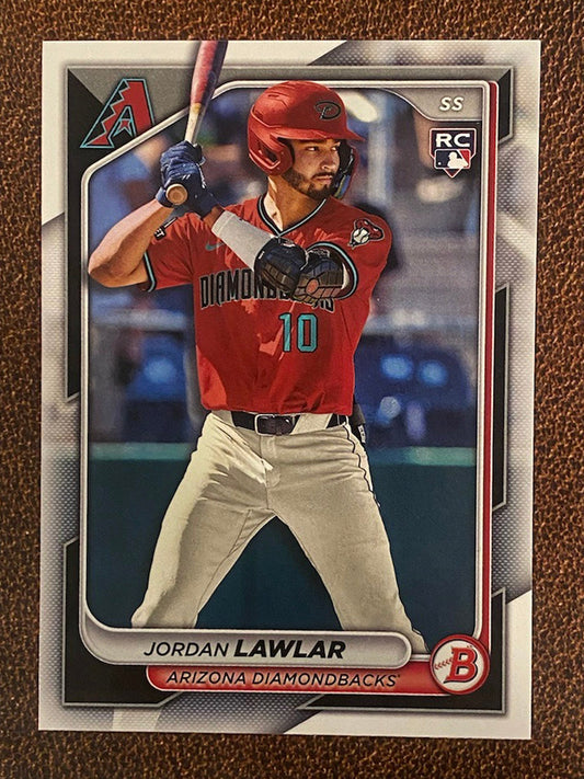 Jordan Lawlar - 2024 Bowman - Base Paper - Diamondbacks