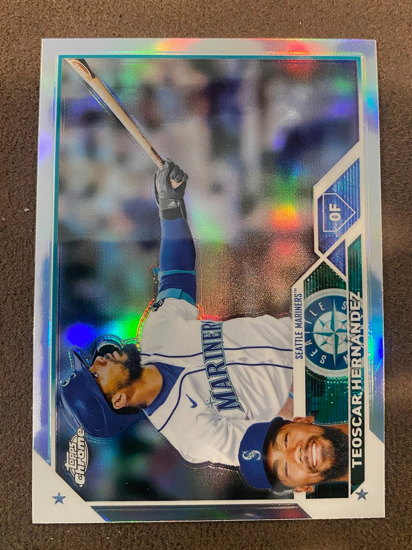 Teoscar Hernandez - 2023 Topps Chrome - Refractors - Mariners