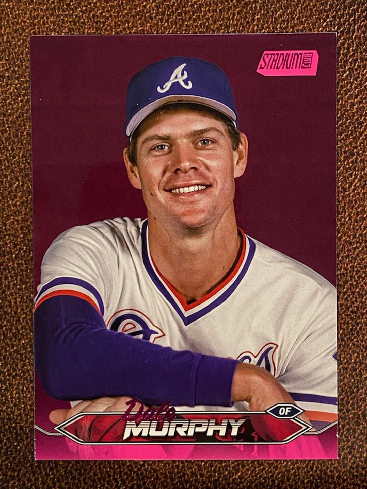 Dale Murphy - 2024 Topps Stadium Club - Pink Foil - Braves