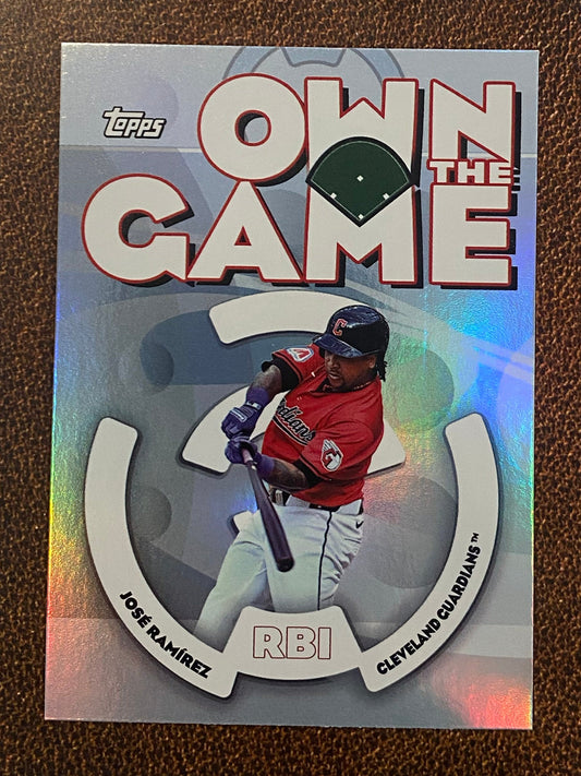 Jose Ramirez - 2024 Topps Archives - 2006 Own the Game - Guardians