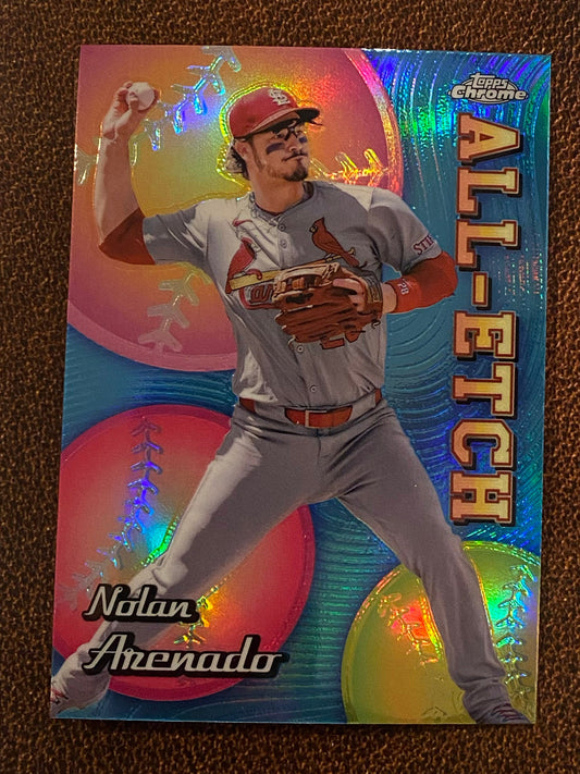 Nolan Arenado - 2024 Topps Chrome Update - All-Etch - Cardinals