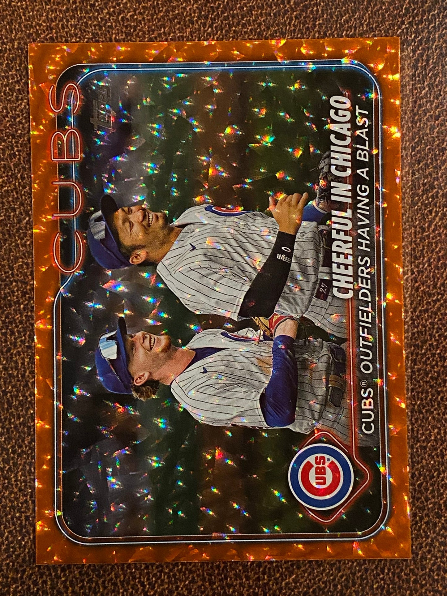 Pete Crow Armstrong / Seiya Suzuki - 2024 Topps Series 2 - Orange Foils /299 - Cubs