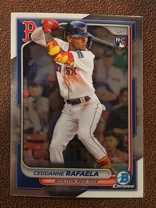 Ceddanne Rafaela - 2024 Bowman Chrome - Base Rookie - Red Sox