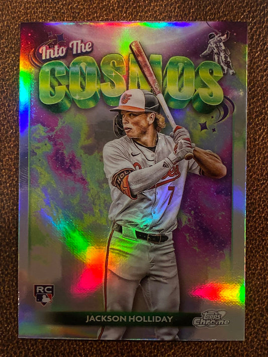 Jackson Holliday - 2024 Topps Chrome Cosmic - Into the Cosmos - Orioles