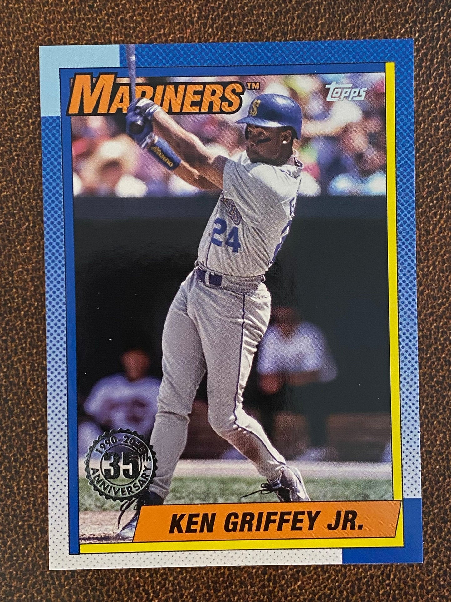 Ken Griffey Jr. - 2025 Topps Series 1 - 1990 Insert - Mariners