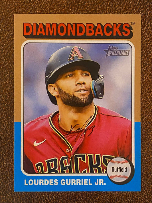 Lourdes Gurriel Jr. - 2024 Topps Heritage - Low Number Short Prints - Diamondbacks
