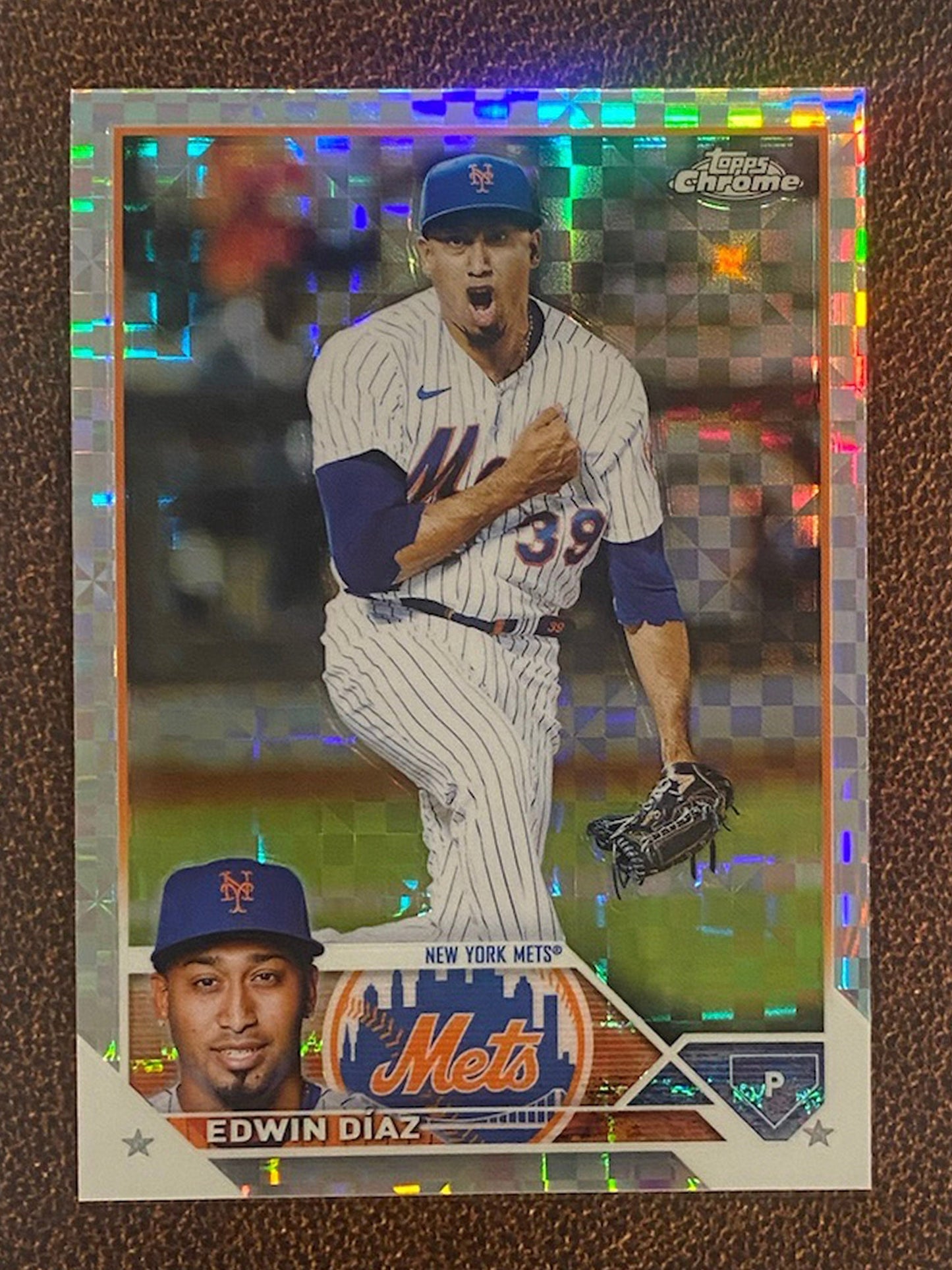 Edwin Díaz - 2023 Topps Chrome - XFractors - Mets