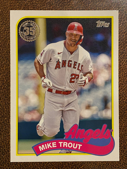 Mike Trout - 2024 Topps Series1 - 1989 Inserts - Angels