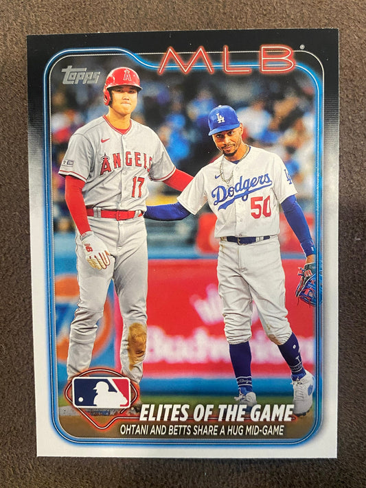 Shohei Ohtani / Mookie Betts - 2024 Topps Series 1 - Base card - Angels