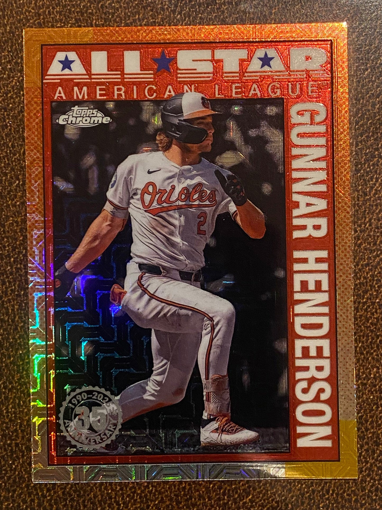 Gunnar Henderson - 2025 Topps Series 2 - 1990 All Star Mojo Refractor - Orioles