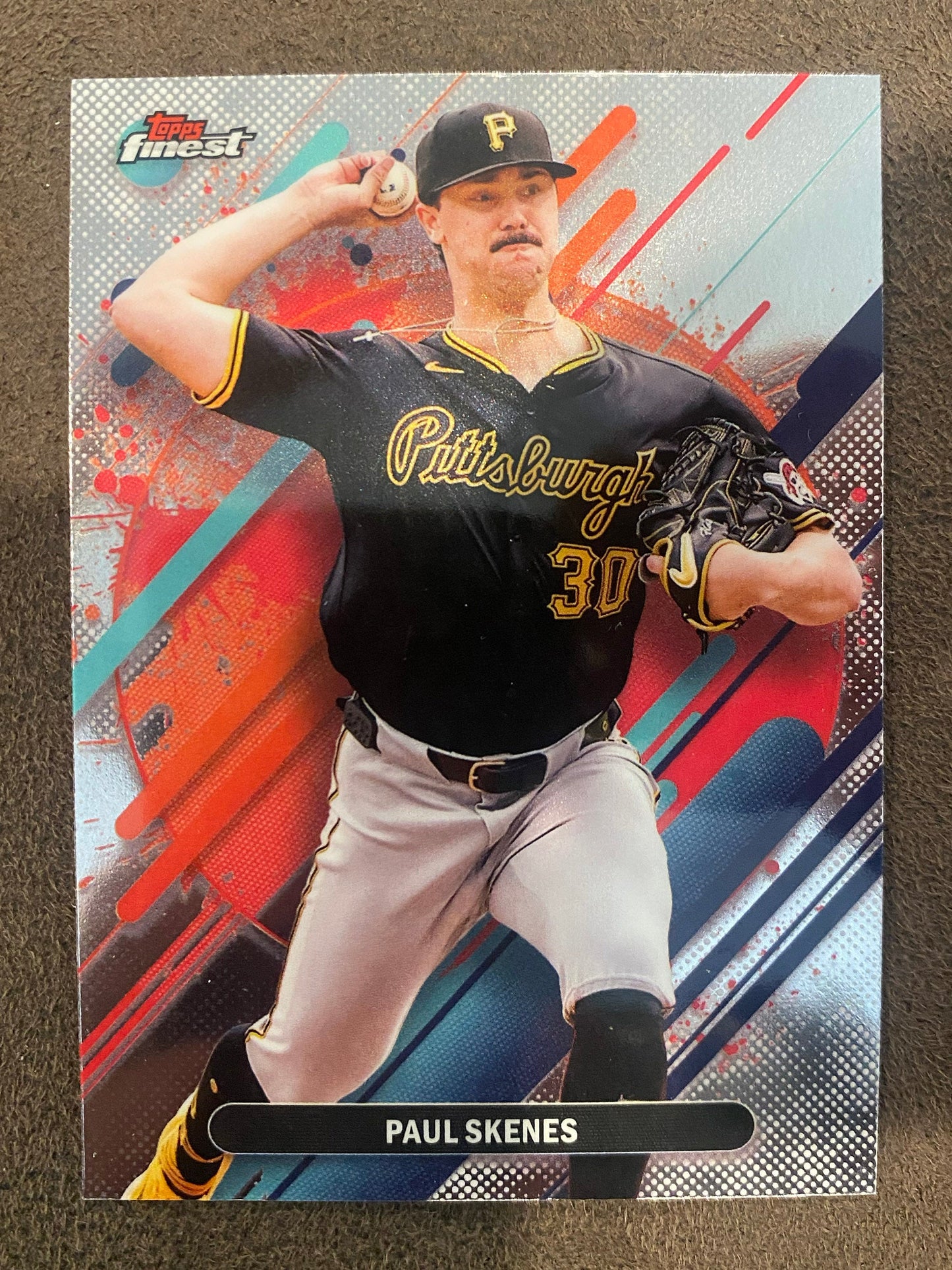 Paul Skenes - 2025 Topps Finest - Rare - Pirates