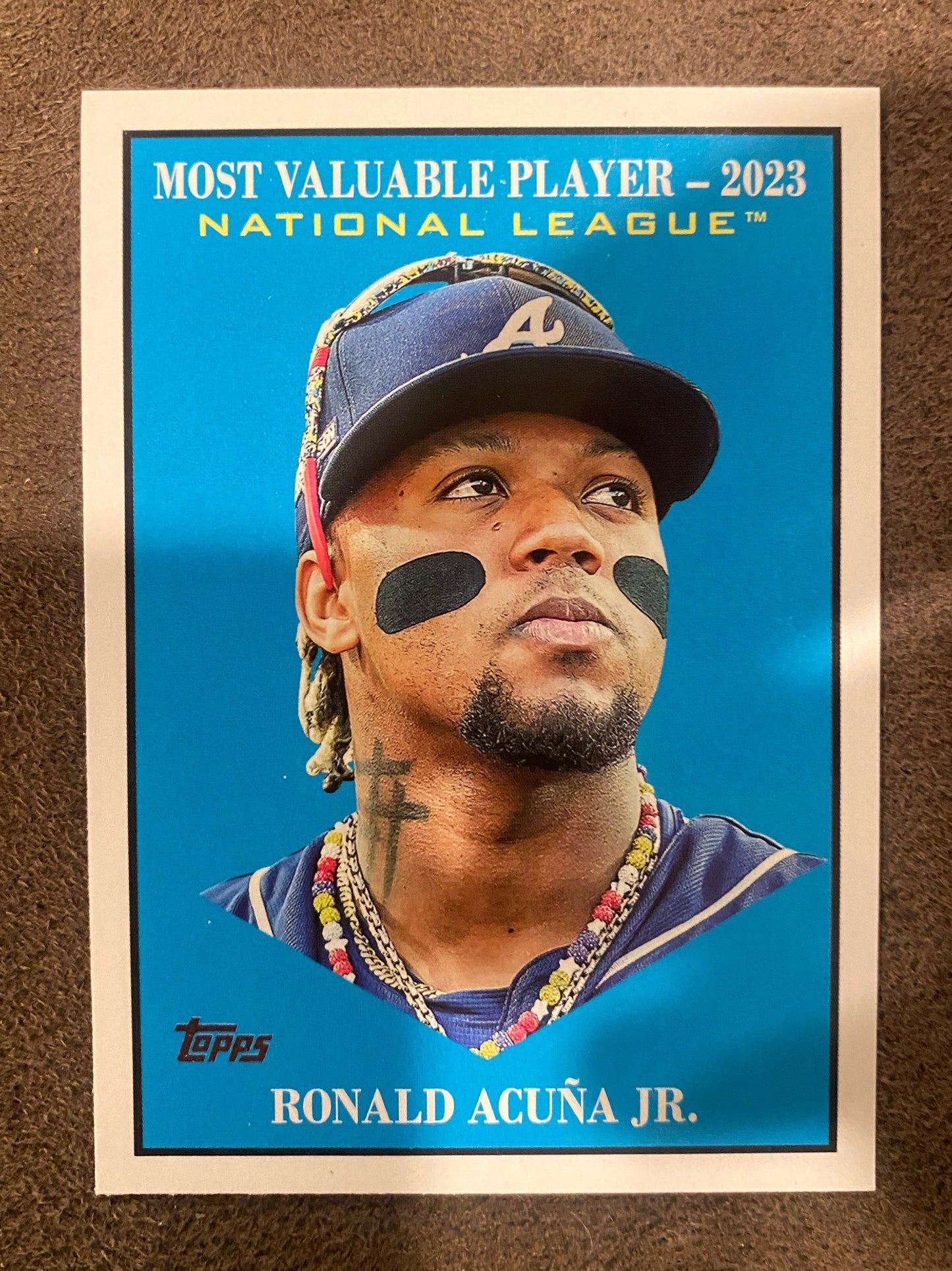 Ronald Acuna Jr. - 2025 Topps Update - MVP Insert - Braves