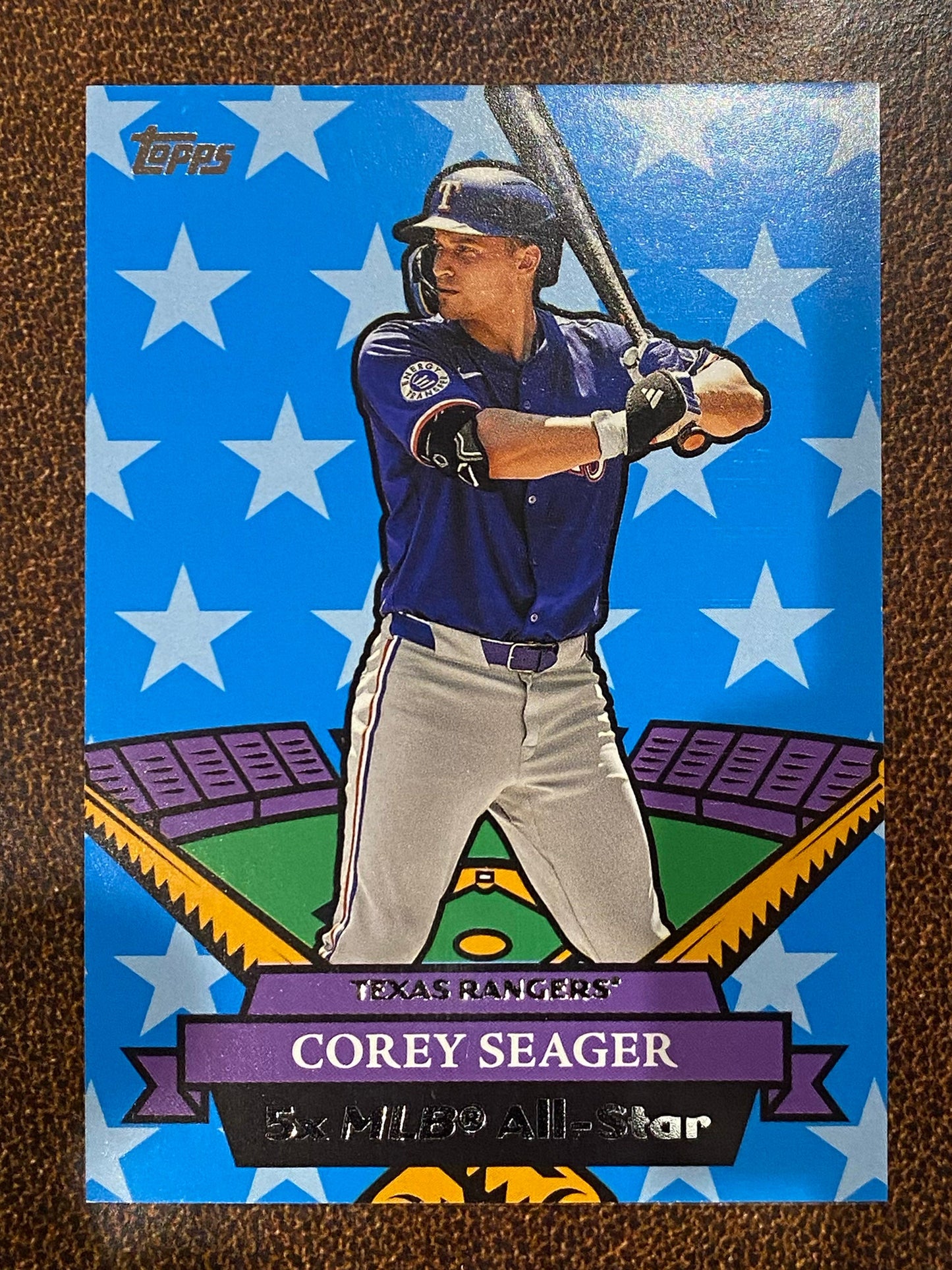Corey Seager - 2025 Topps Archives - All Stars Insert - Rangers