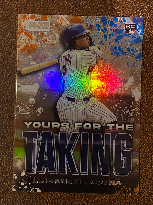 Luisangel Acuna - 2025 Topps Stadium Club - Yours for the Taking Insert - Mets