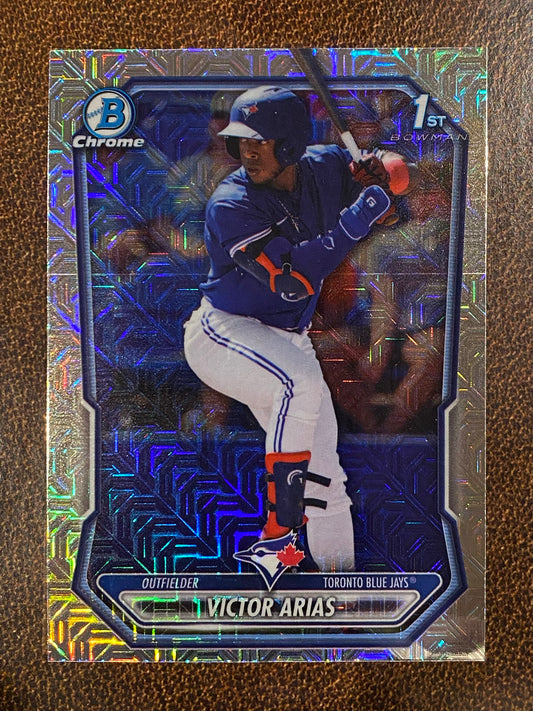 Victor Arias - 2026 Bowman - 1st MOJO Refractor - Blue Jays