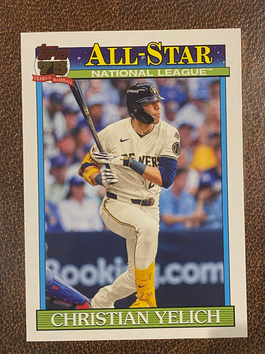 Christian Yelich - 2026 Topps Series 2 - 1991 Topps All Stars - Brewers