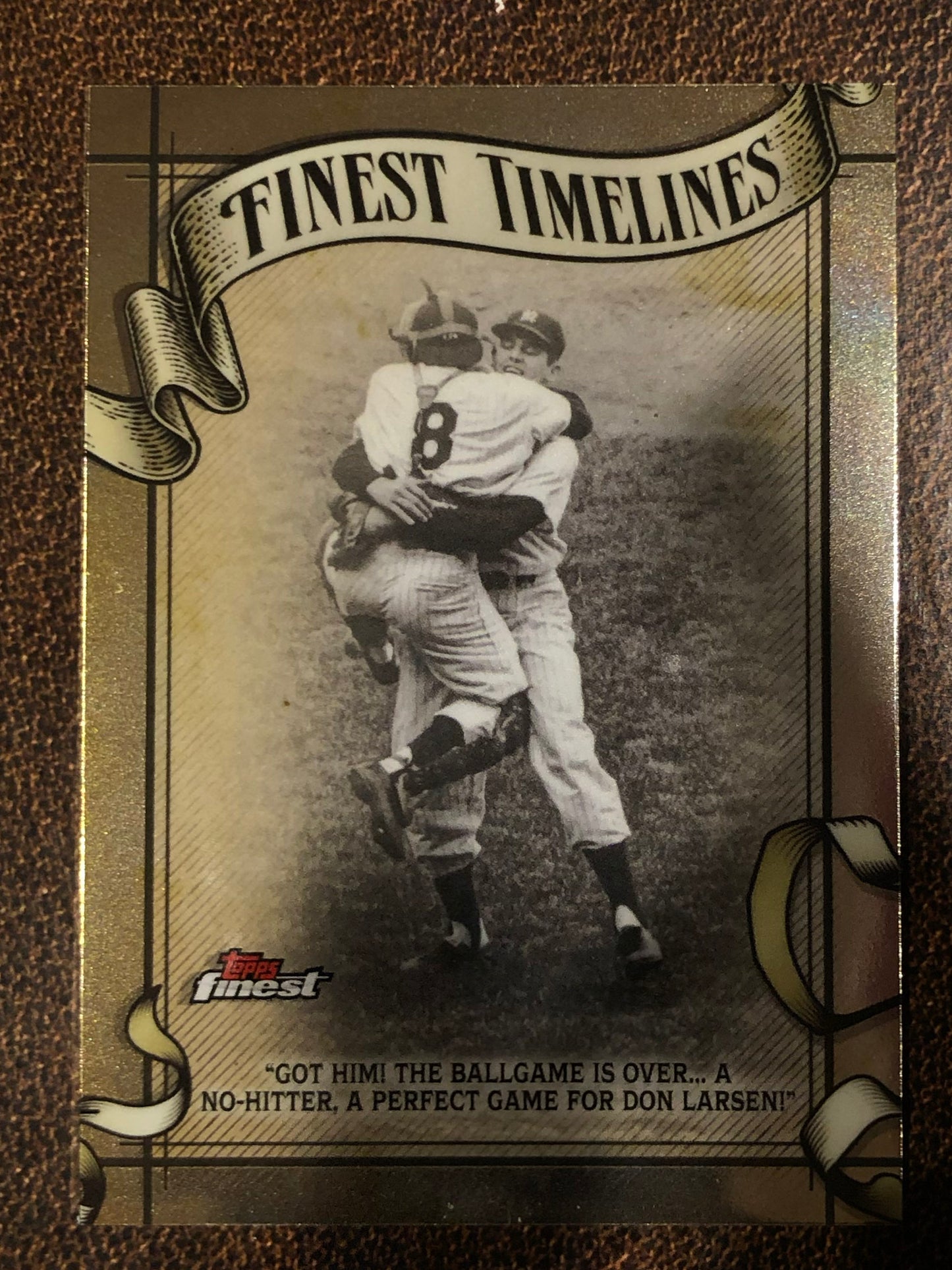 Don Larsen - 2026 Topps Finest - Finest Timelines - Yankees