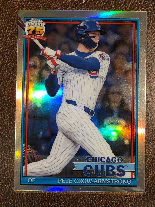 Pete Crow Armstrong - 2026 Topps Chrome - 1991 Insert - Cubs