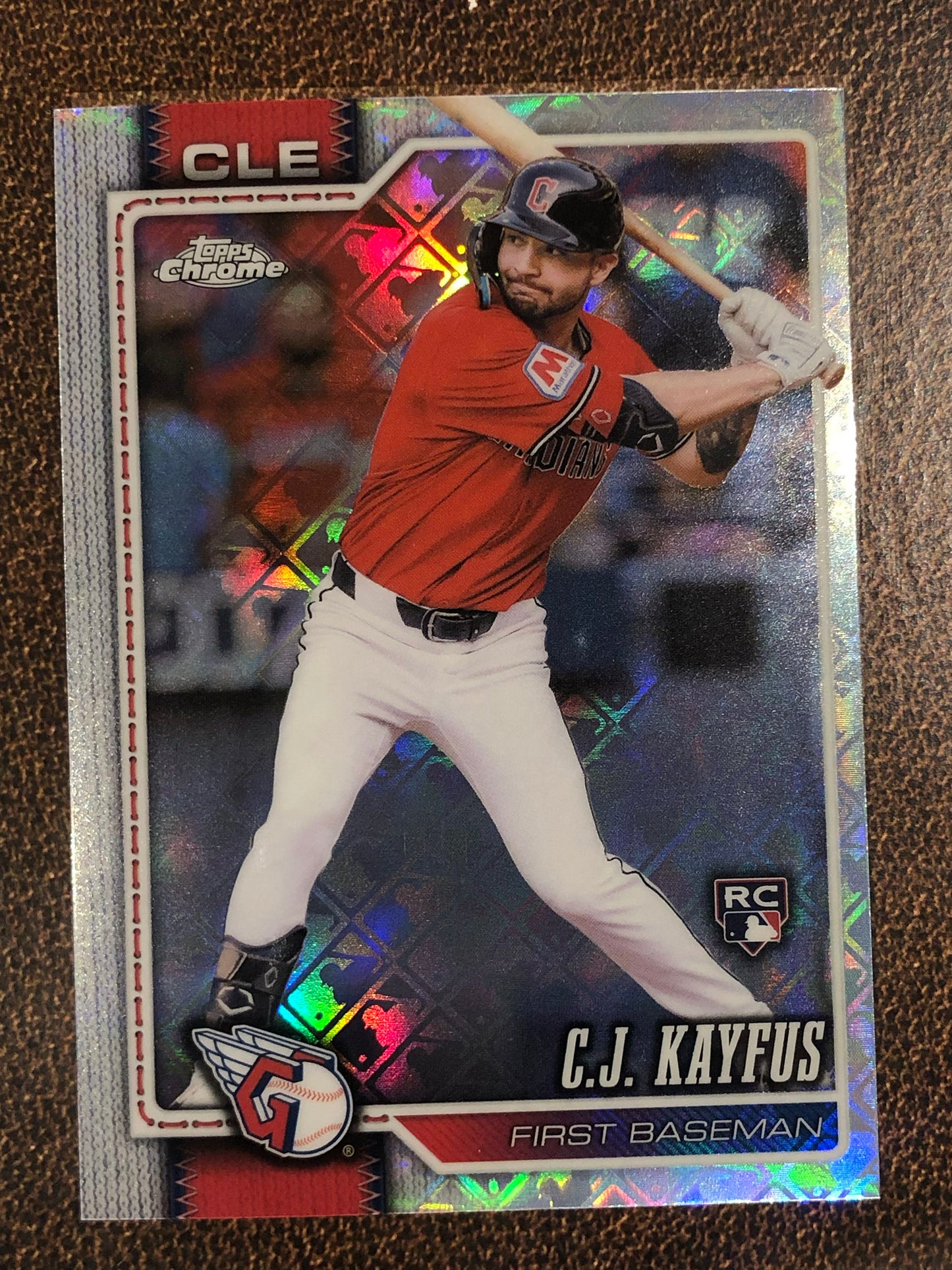 C.J. Kayfus - 2026 Topps Chrome Logofractor - Base Logofractor - Guardians