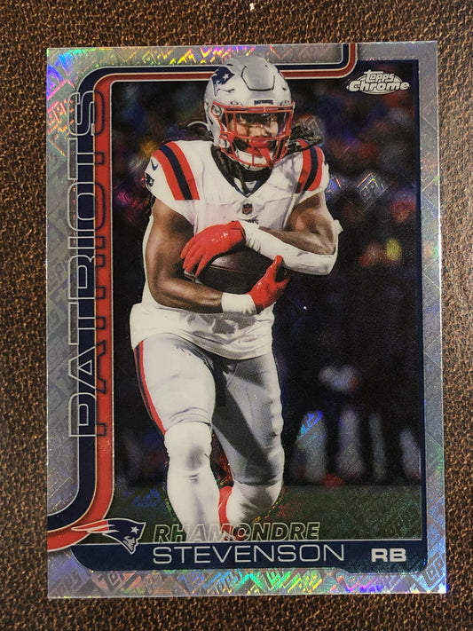 Rhamondre Stevenson - 2025 Topps Chrome - Topps Foil - Patriots