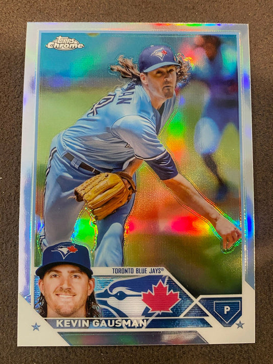 Kevin Gausman - 2023 Topps Chrome - Refractors - Blue Jays