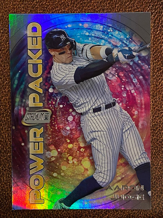 Aaron Judge - 2024 Topps Stadium Club - Power Packed - Yankees