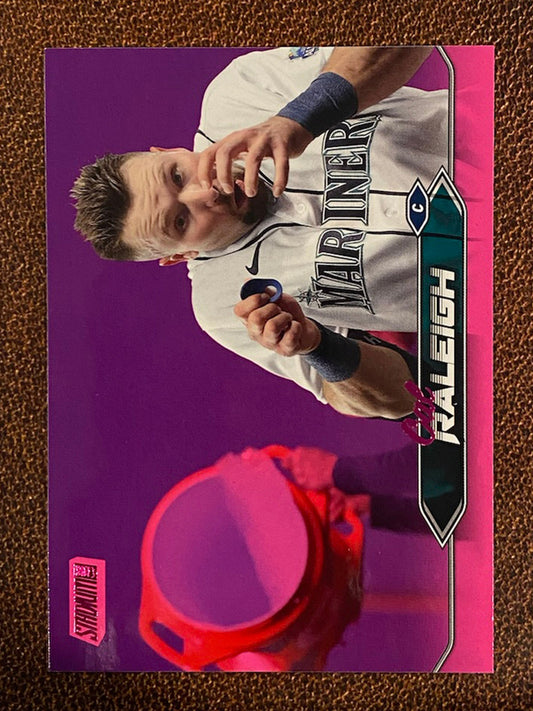 Cal Raleigh - 2024 Topps Stadium Club - Pink Foil - Mariners