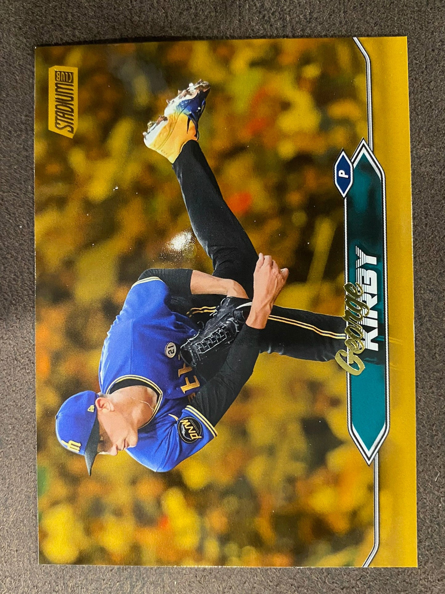 George Kirby - 2024 Topps Stadium Club - Gold Foil - Mariners