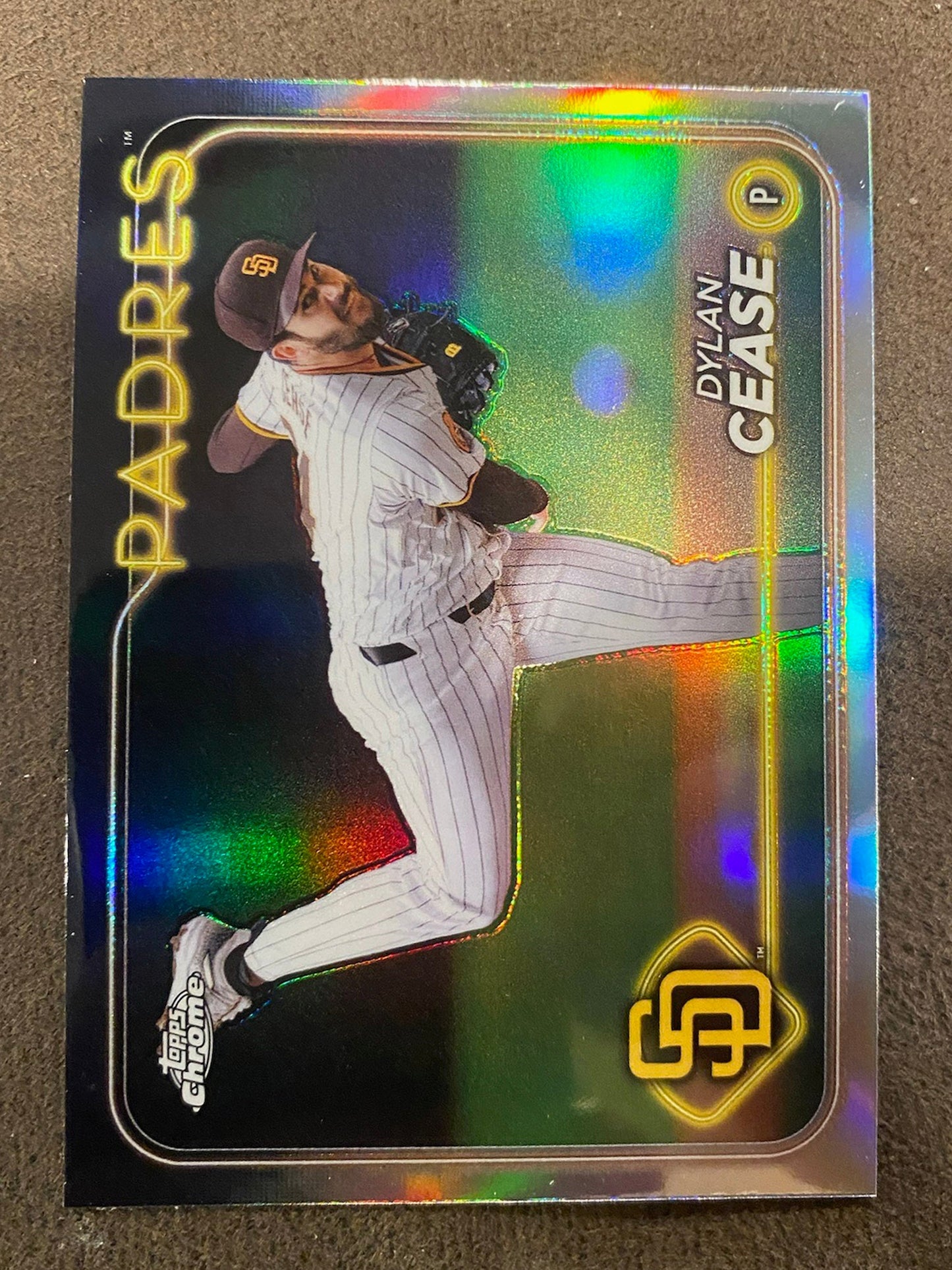 Dylan Cease - 2024 Topps Chrome - Refractor - Padres