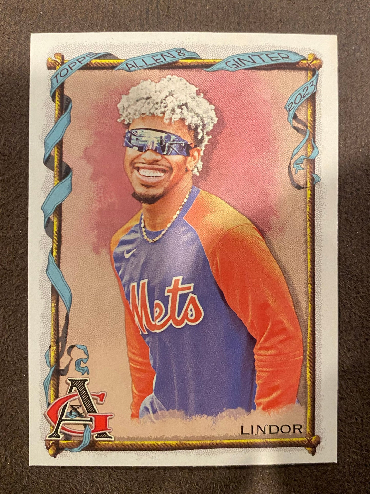 Franciso Lindor - 2023 Allen and Ginter - SP - Mets