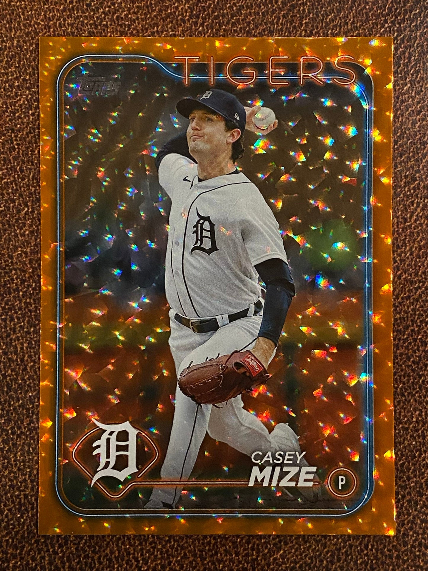 Casey Mize - 2024 Topps Series 2 - Orange Foils /299 - Tigers
