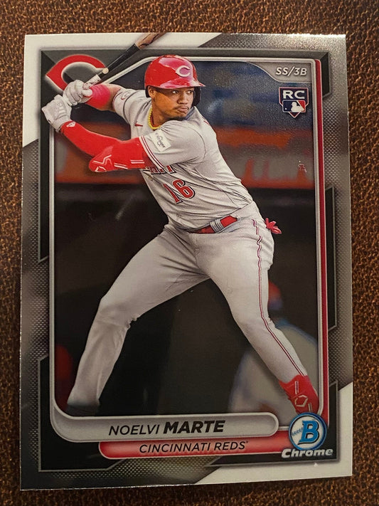 Noelvi Marte - 2024 Bowman Chrome - Base Rookie - Reds