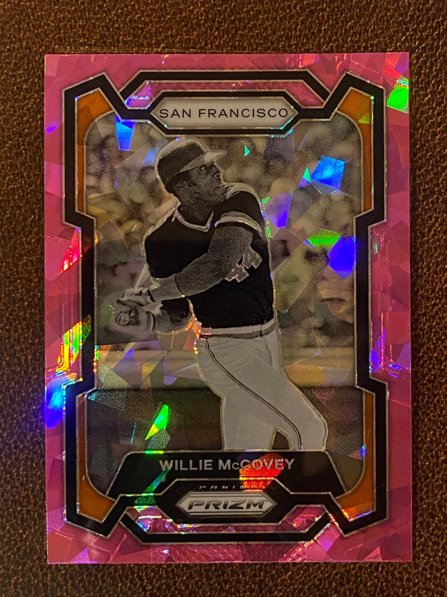 Willie McCovey - 2024 Panini Prizm - Pink Ice Mega - Giants