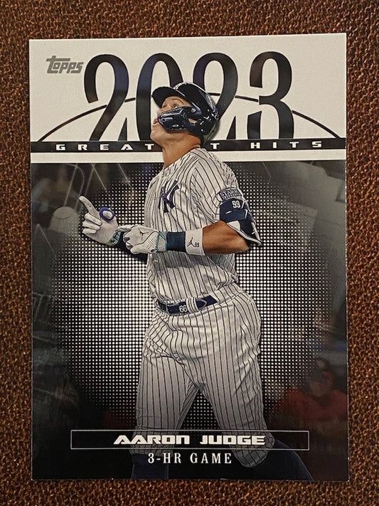 Aaron Judge - 2024 Topps Series 1 - Greatest Hits - Yankees