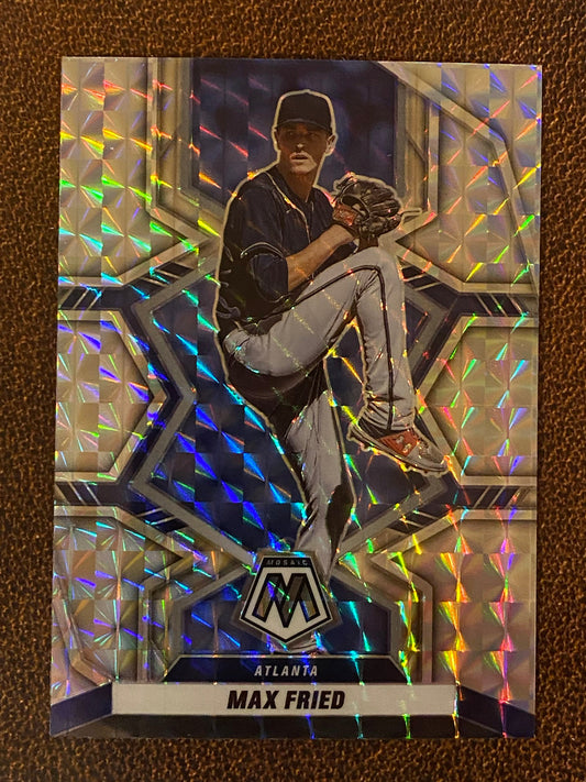 Max Fried - 2022 Mosaic - Mosaic Parallel - Braves