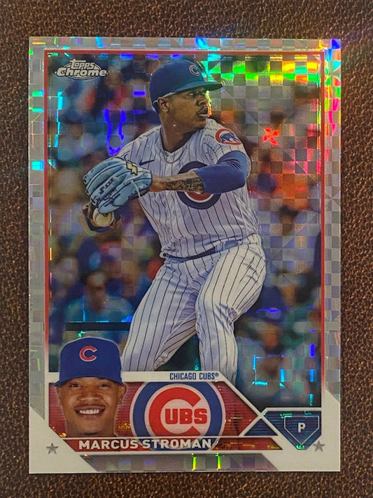 Marcus Stroman - 2023 Topps Chrome - XFractors - Cubs