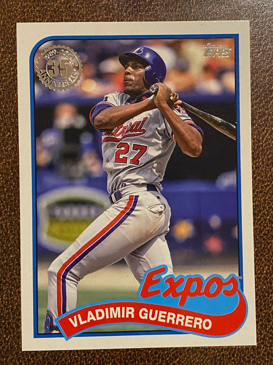 Vladimir Guerrero - 2024 Topps Series1 - 1989 Inserts - Expos