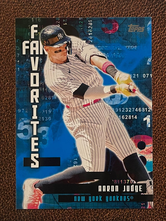 Aaron Judge - 2024 Topps Series 2 - Fantasy Favorites Insert - Yankees