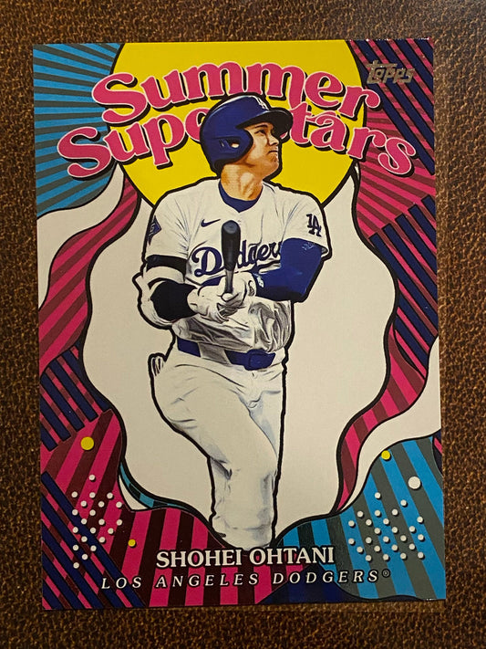 Shohei Ohtani - 2025 Topps Series 2 - Summer Superstars Insert - Dodgers