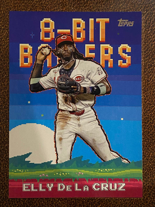 Elly De La Cruz - 2025 Topps Series 1 - 8-Bit Baller - Reds