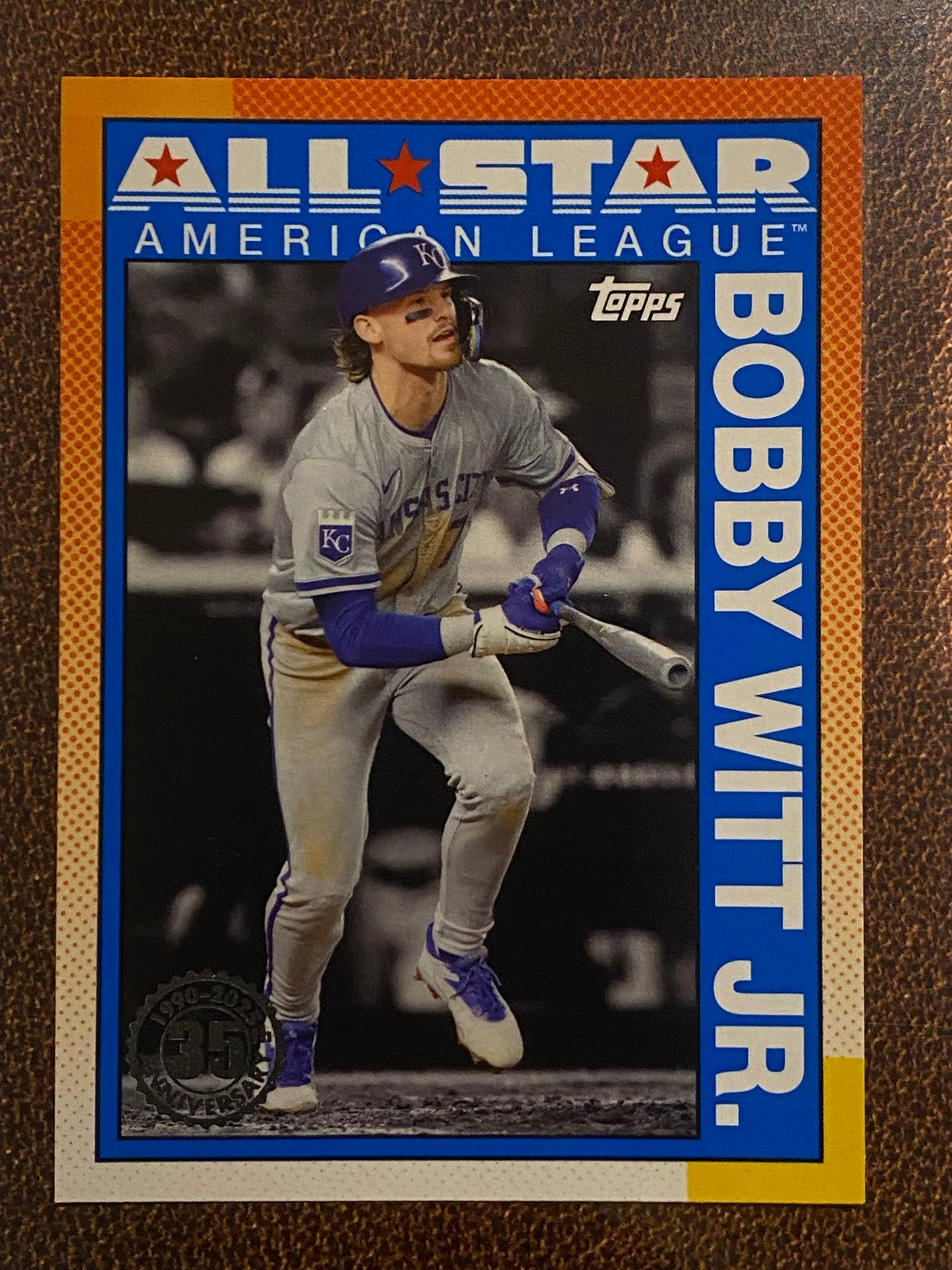 Bobby Witt Jr. - 2025 Topps Series 2 - 1990 All Star Insert - Royals