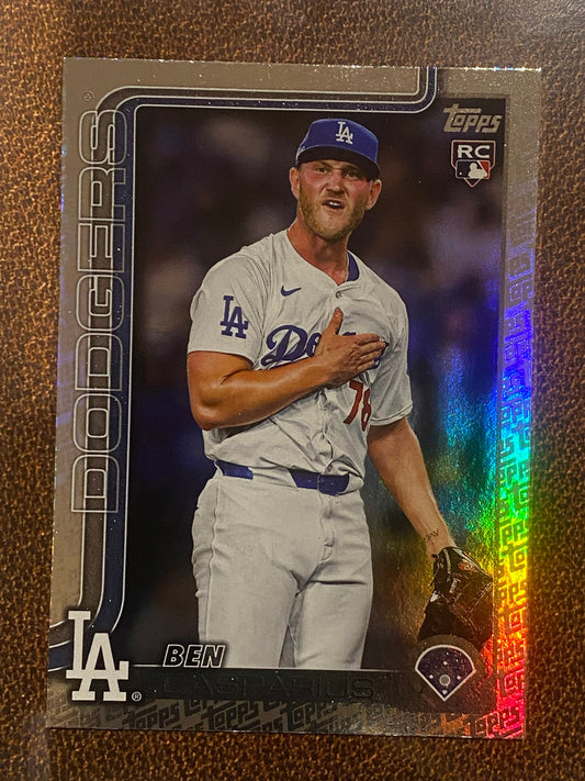 Ben Casparius - 2025 Topps Series 2 - Fanatics Exclusive Topps Foil Border - Dodgers