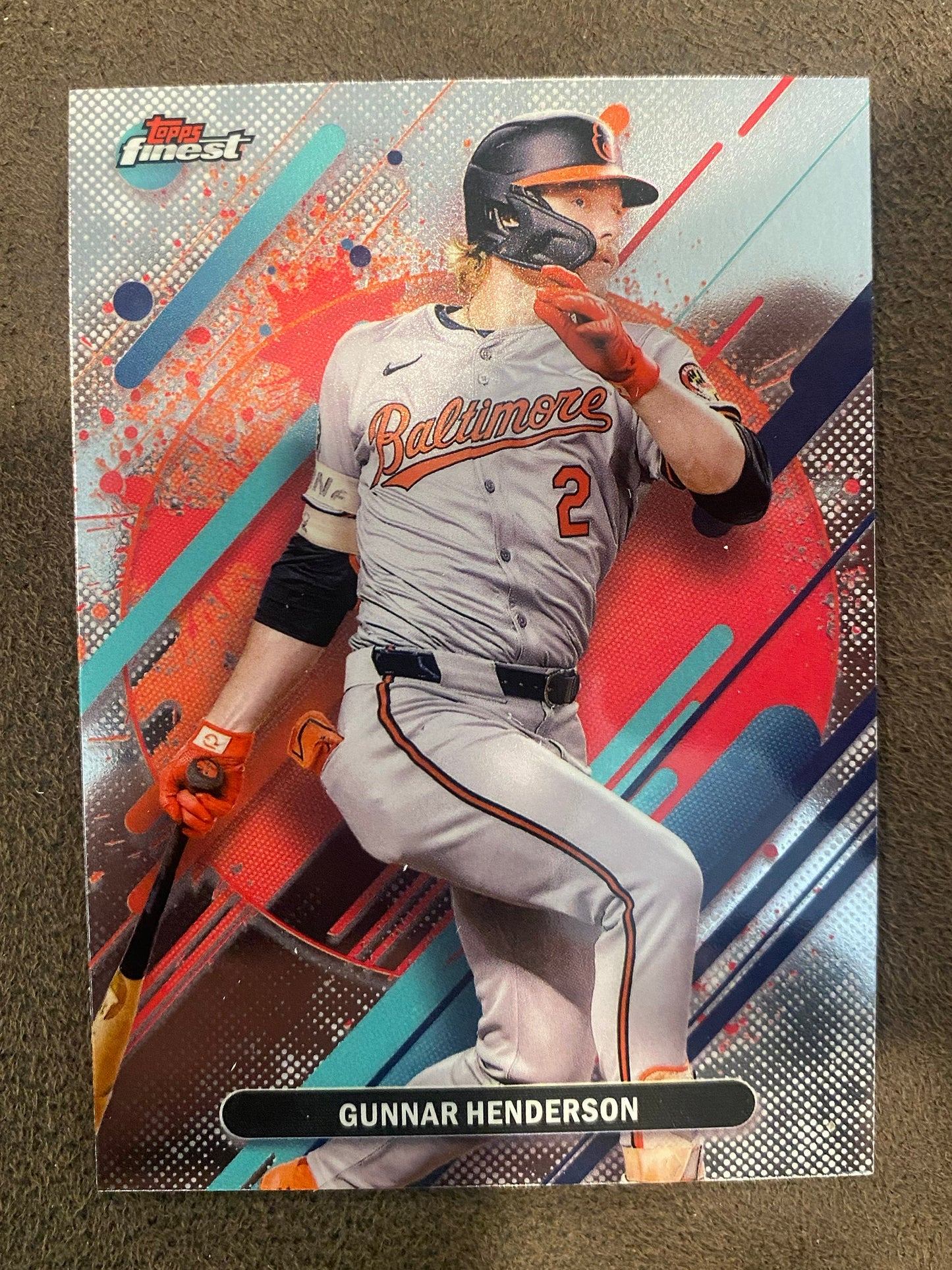 Gunnar Henderson - 2025 Topps Finest - Rare - Orioles