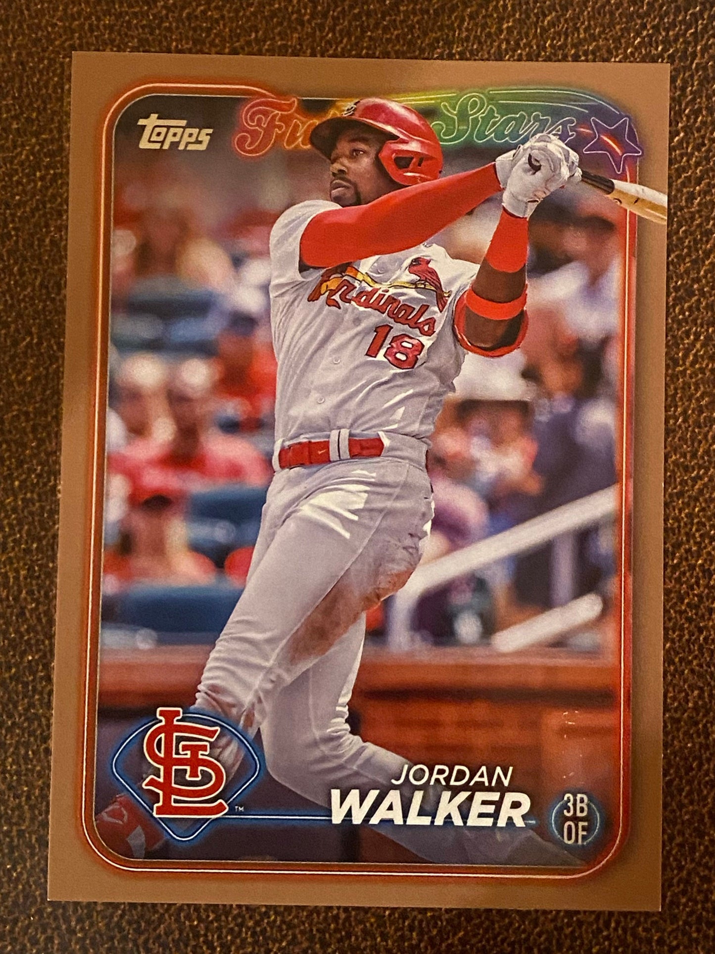 Jordan Walker - 2024 Topps Series 2 - Gold /2024 - Cardinals