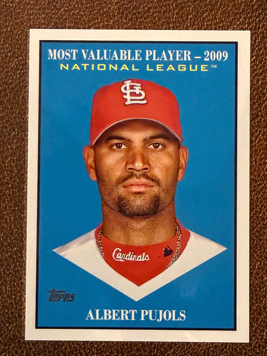 Albert Pujols - 2025 Topps Update - MVP Insert - Cardinals