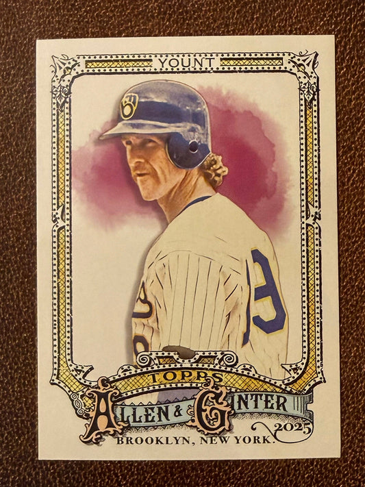 Robin Yount - 2025 Allen & Ginter - SPs - Brewers