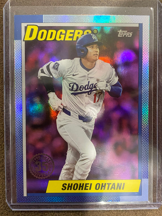 Shohei Ohtani - 2025 Topps Update - 1990 PINK Parallel - Dodgers